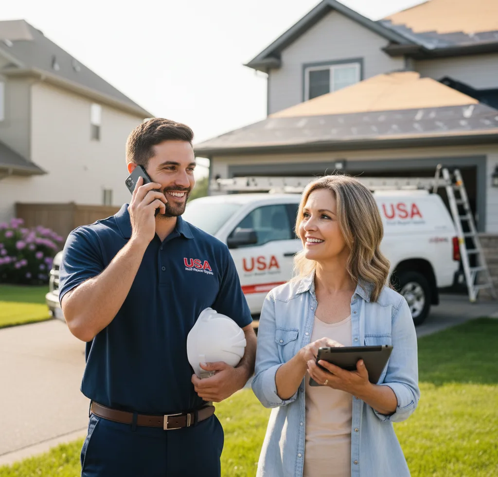 USA Roof Repair Experts customer support in Rural Retreat
